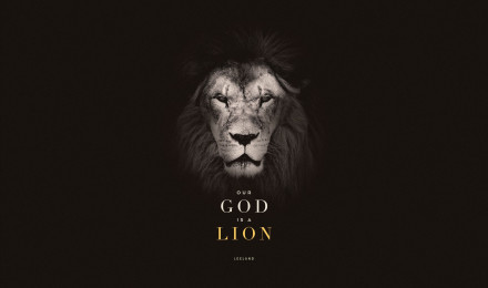 Wednesday Wallpaper: Our God is a Lion