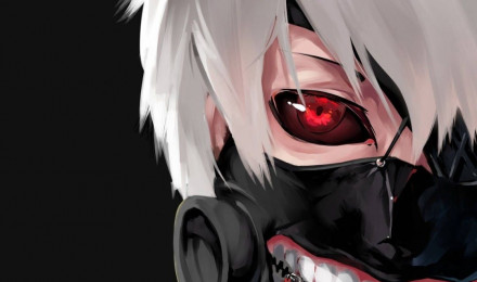 Download Ken Kaneki Black Tokyo Ghoul iPhone Background Wallpaper