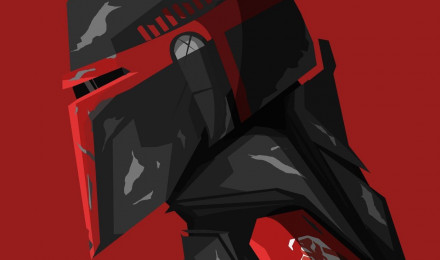 The Mandalorian iPhone wallpaper