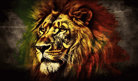 Wallpaper Of Abstract Painting Of A Lion Background, King Lion Wallpaper Free Download, Lion Of Judah Picture Background Image And Wallpaper for Free Download