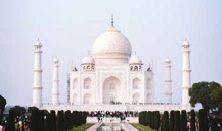 Taj Mahal, Agra, India Picture. Download Free Image