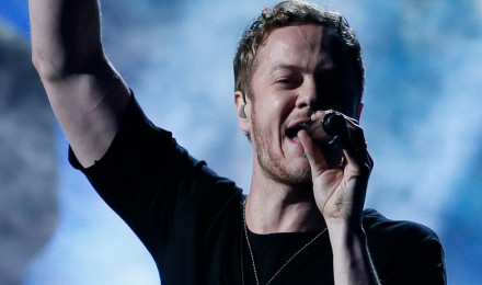 Imagine Dragons Singer Dan Reynolds Performing Live 4K Ultra HD Mobile Wallpaper