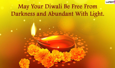 Diwali 2021 Image & HD Wallpaper for Free Download Online: Wish Happy Diwali With New WhatsApp Greetings, Messages, SMS and Deepavali Quotes