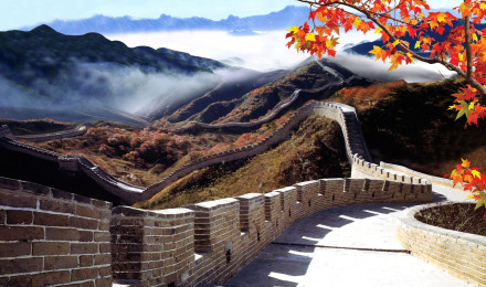 The great wall of China