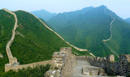 The great wall of China