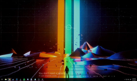 Imagine Dragons- Believer Rainmeter Wallpaper for Windows