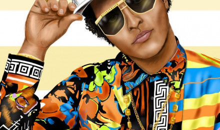 Bruno Mars Illustration