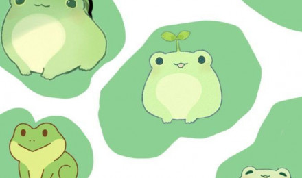 Frog kawaii Wallpaper Download