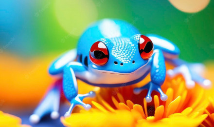 Cute Frog Wallpaper Image