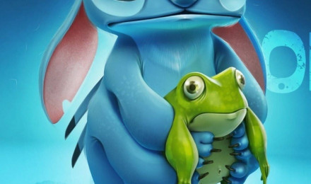 Download Lilo And Stitch iPhone Frog Wallpaper