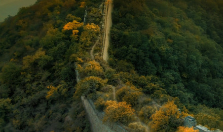 Wallpaper Great Wall of China, travel, tourism, sunset, Travel