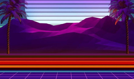 Synthwave Mobile Wallpaper Discover more Glitch, Neon, Retro, Retrowave, Synthwave wallpaper. /synthwa. ท้องฟ้ายามค่ำคืน, ภาพประกอบ, พื้นหลัง