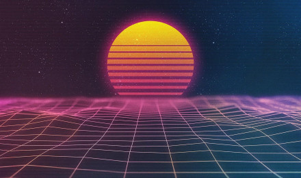 Retro Synthwave 4k Wallpaper