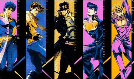 Resolution Jojo's Bizarre Adventure All Characters 3000x1875 Resolution Wallpaper