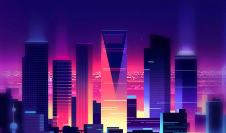 Cyberpunk Synthwave Wallpaper Free Cyberpunk Synthwave Background