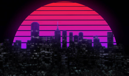 Download Synthwave Wallpaper