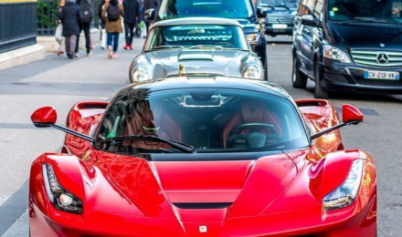 Ferrari LaFerrari, hypercar, paris, supercar, HD phone wallpaper