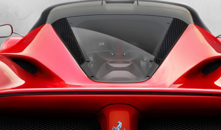 Wallpaper Ferrari LaFerrari, hybrid, sports car, Ferrari, supercar, F F limited edition, back, Cars & Bikes