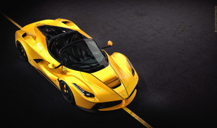 Ferrari LaFerrari Aperta Theme for Windows 10 and 11