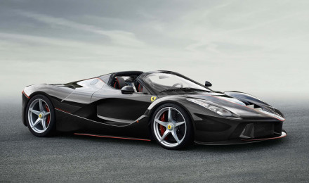 Download Captivating Ferrari LaFerrari in Action Wallpaper