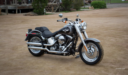 Harley Davidson Fat Boy Wallpaper