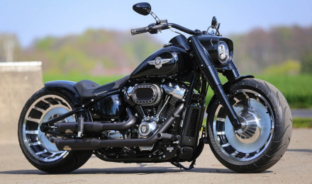 harley davidson fat boy wallpaper