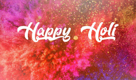 Happy Holi wallpaper, Colorful background for Holi. Color Festival