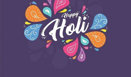 Download Vibrantly Joyful Holi HD Artwork Wallpaper