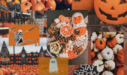 Halloween Preppy Wallpaper