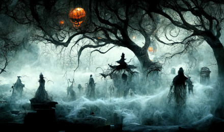 Free to Download: Geek Native Halloween wallpaper