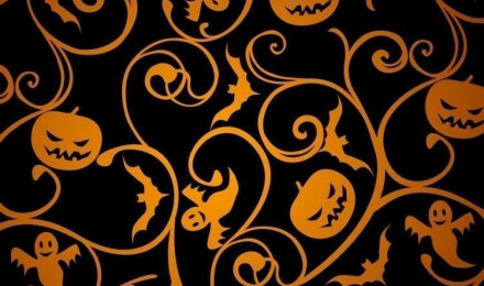 Scary Halloween iPhone wallpaper