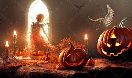 Halloween Background Wallpaper Graphic by sublimation.designs.tr · Creative Fabrica