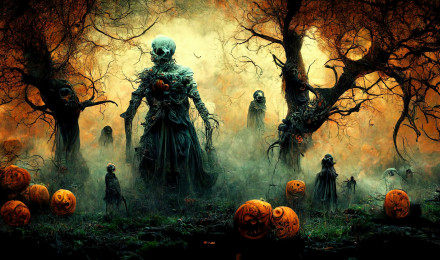 Free to Download: Geek Native Halloween wallpaper