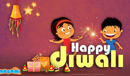 Happy Diwali Wallpaper for Kids