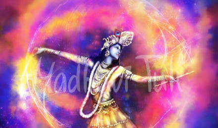 HD File Shri Krishna Holi High Quality Wallpaper