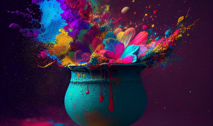 Download Holi Holi Festival Festival Royalty Free Stock Illustration Image