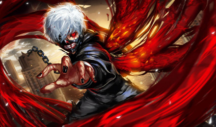 Tokyo Ghoul Fanart Laptop Full HD 1080P HD 4k Wallpaper, Image, Background, Photo and Picture