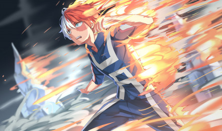 Shouto Todoroki My Hero Academia 4k, HD Anime, 4k Wallpaper, Image, Background, Photo and Picture