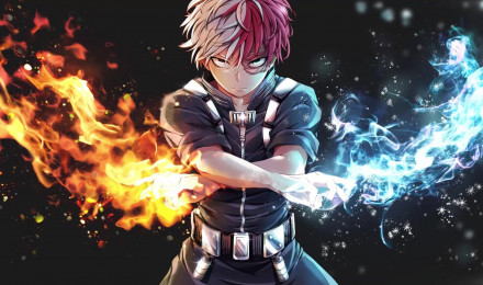 Shoto Todoroki My Hero Academia Live Wallpaper