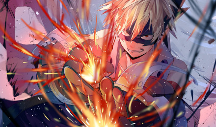 Katsuki Bakugou My Hero Academia Wallpaper