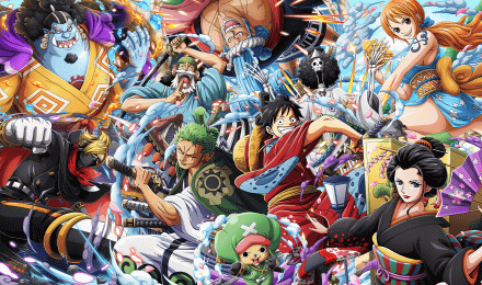 Wano Straw Hats HD Wallpaper (Updated with Jinbe!)