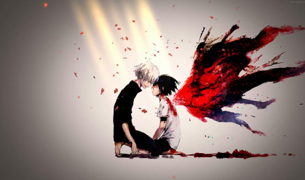 Kaneki And Touka Love (Tokyo Ghoul) Live Wallpaper