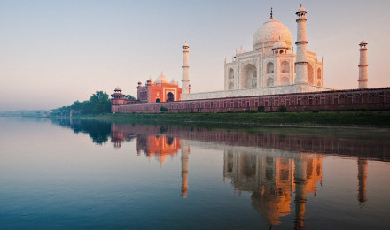 Taj Mahal River 1680x1050 Resolution HD 4k Wallpaper, Image, Background, Photo and Picture