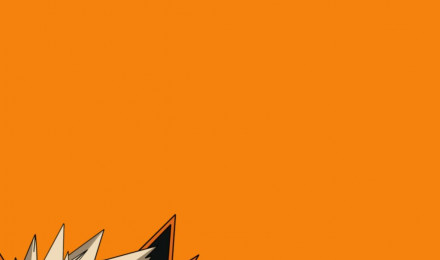 MHA Bakugou Orange Wallpaper MHA Aesthetic Wallpaper