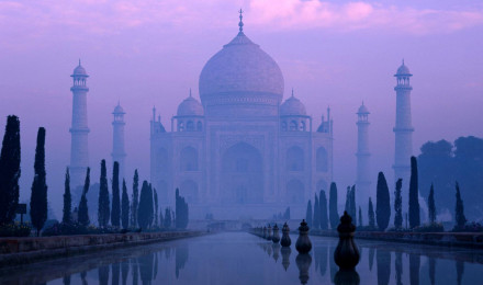 Man Made Taj Mahal HD Wallpaper