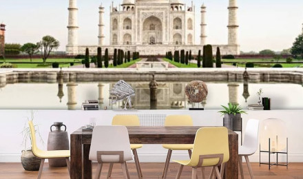 PVC Wallpaper taj Mahal Temples Stock Picture Royalty Free Photo Peel and Stick Removable Wall Paper for Living Room Bedroom Wall Decor Self Adhesive Wall Mural Sticker Home Decor