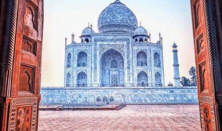 Taj Mahal Architecture Wall Mural