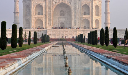 Taj Mahal Morning Mural Your Way