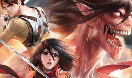 Eren Yeager Mikasa Ackerman Titan 4K HD Attack On Titan Wallpaper