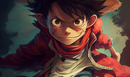 One Piece Monkey D. Luffy Art Wallpaper Wallpaper iPhone